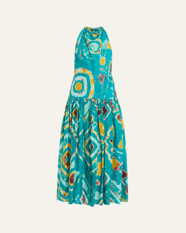 Assa Halter Maxi Dress